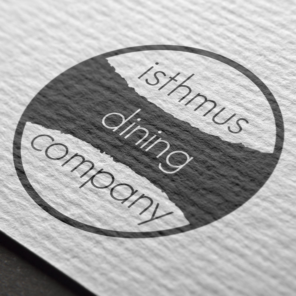 Isthmus Dining Company Branding