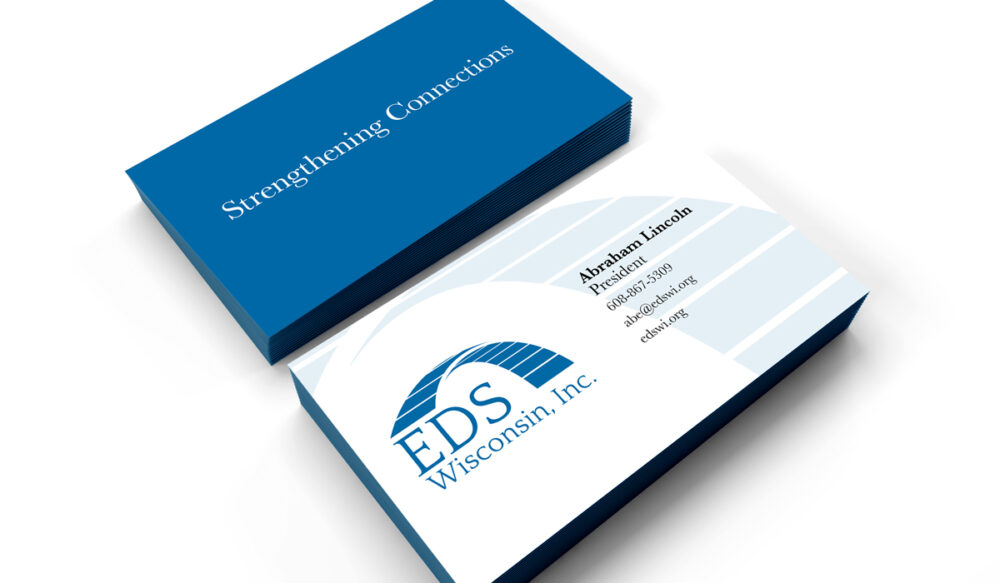 EDS Wisconsin Inc. Branding Business Cards