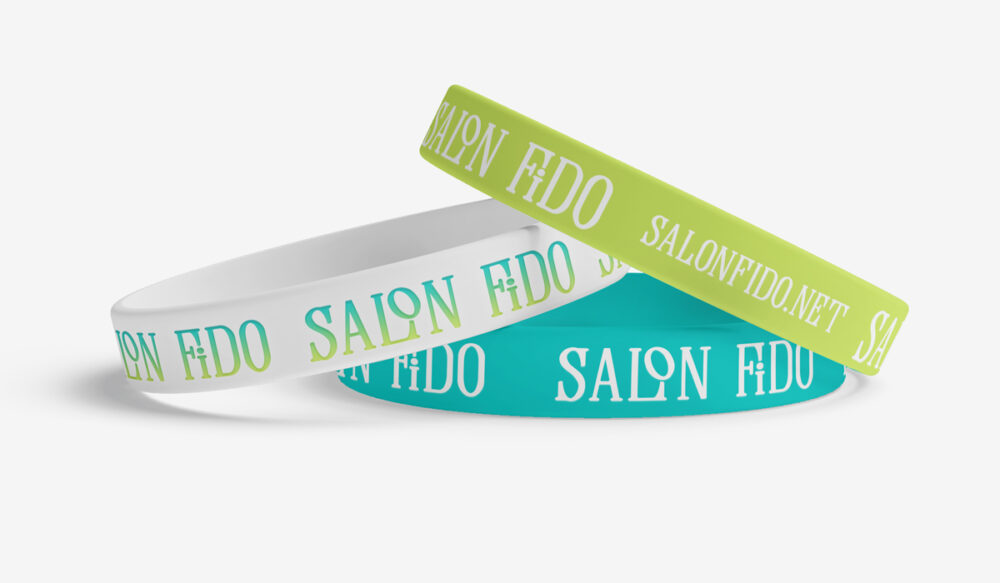 Salon Fido Branded Silicon Bracelets
