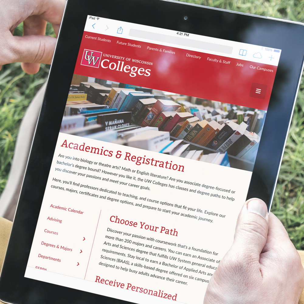 UW Colleges Website Featured