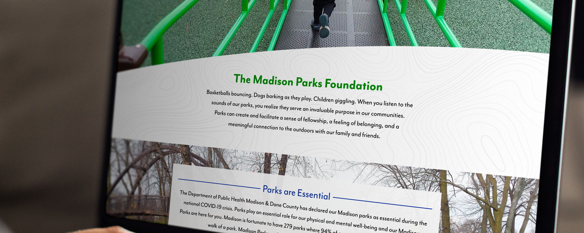 Madison Parks Foundation Website